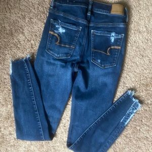 AE distressed jeans